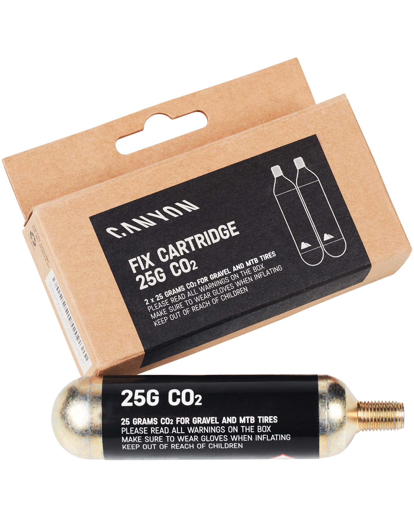 Canyon 25g CO₂ Cartridges
