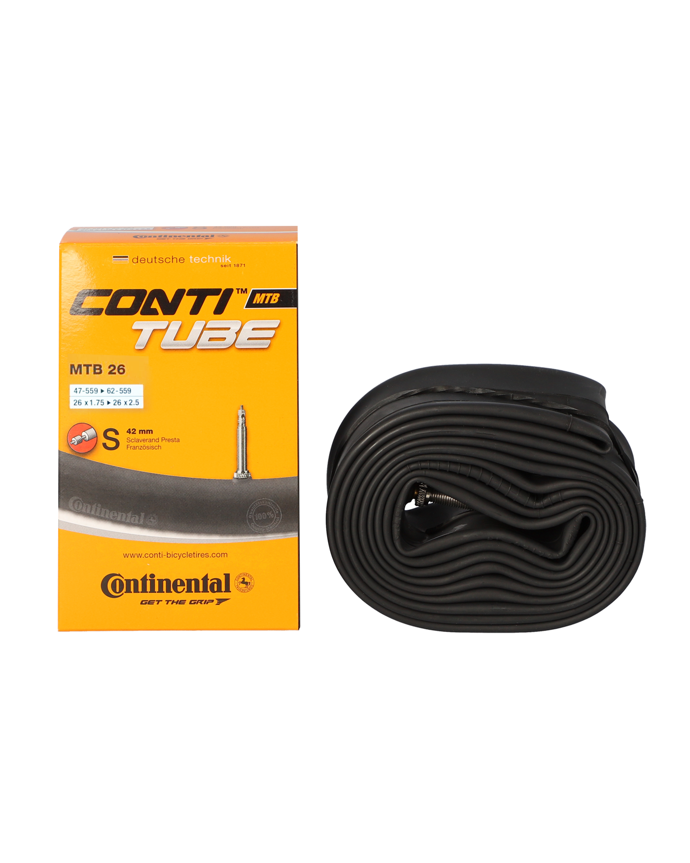 Continental 26" 1.75 - 2.5" Tube for MTB
